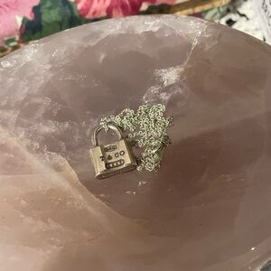 Tiffany & Co. Silver Padlock Pendant